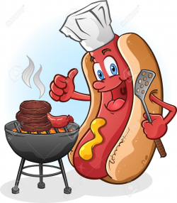 Burger clipart cookout - Pencil and in color burger clipart cookout