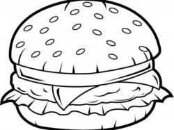 Free Drawn Burger, Download Free Clip Art on Owips.com