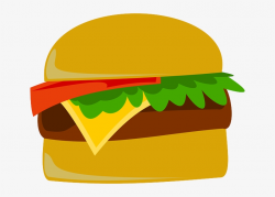 Hamburger Clipart Pop Art - Burger Logo Transparent ...