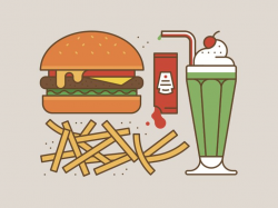 197 best food icon images on Pinterest | Food icons, Icon design and ...