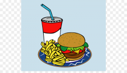 Hamburger Milkshake French fries Fast food Veggie burger ...