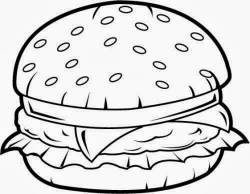 Burger Clipart For Kid