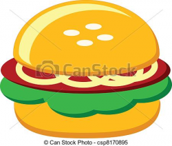 Burger Silhouette at GetDrawings.com | Free for personal use Burger ...