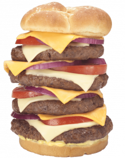 Quadruple Bypass Burger At Heart Attack Grill 9982 Calories ...
