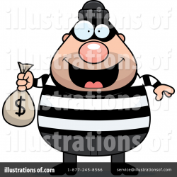 Burglar Clipart #1124690 - Illustration by Cory Thoman