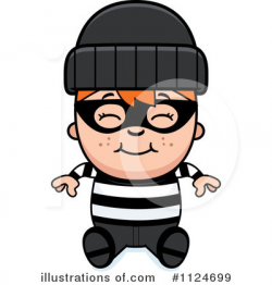 Burglar Clipart #1124699 - Illustration by Cory Thoman