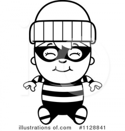 Burglar Clipart #1128841 - Illustration by Cory Thoman