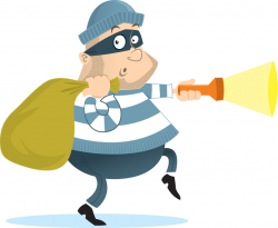 The clichéd burglar and your home security...
