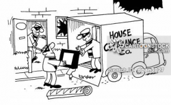 House Clearances Cartoons and Comics - funny pictures from CartoonStock
