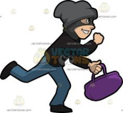 Robber Vector Art Adult,Anxiety,Burglar,Carefree,Carrying,Cartoon ...