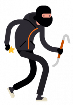 Thief, robber PNG images free download