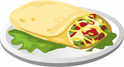 Mexican Burrito Clipart