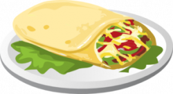 Kind Breakfast Burrito Clip Art at Clker.com - vector clip art ...
