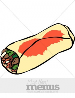 Burrito Clipart | Taco Clipart
