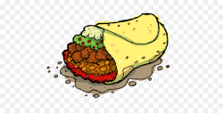 Burrito Taco Mexican cuisine Fast food Clip art - Burrito Cliparts ...