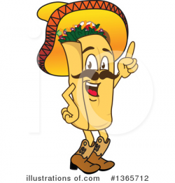 Burrito Clipart #1365712 - Illustration by Toons4Biz