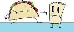 Taco Man and Burrito Man by hErP-D-deRP on DeviantArt