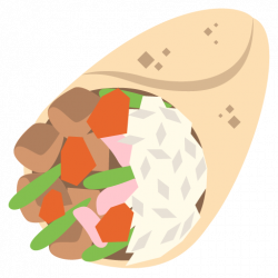 Burrito Emoji for Facebook, Email & SMS | ID#: 1630 | Emoji.co.uk