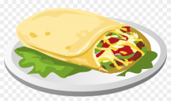 Food Clipart Png Library Cliparts License Personal - Burrito ...