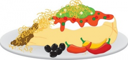 Free Burrito Clipart Image 0071-0806-0916-3851 | Food Clipart