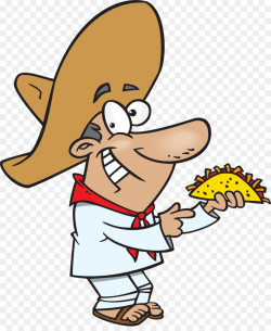 Mexican cuisine Taco Burrito Cartoon Clip art - Taco Cliparts png ...