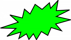 Green Burst Clip Art at Clker.com - vector clip art online, royalty ...