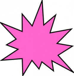 Pink Star Burst clip art | Clipart Panda - Free Clipart Images