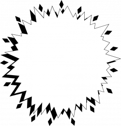 Burst | Free Stock Photo | Illustration of a blank burst shape | # 7392