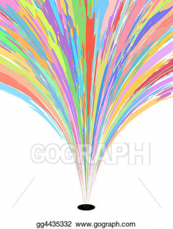 Stock Illustration - Color burst. Clipart Illustrations gg4435332 ...