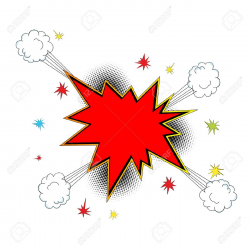 Explosions clipart balloon - Pencil and in color explosions clipart ...