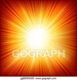 Vector Art - Star burst red and yellow fire. eps 10. Clipart Drawing ...