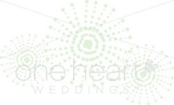 Green Burst Clipart | Wedding Swirls