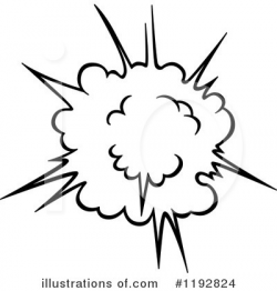 Explosion Clipart #1192824 - Illustration by Vector Tradition SM