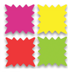 Small Square Burst Rainbow Pack: TSI Supplies :: Quality Retail ...