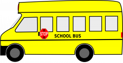 Clipart - Moving School Bus Animated SVG Clipart Free Download