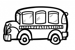 School bus bus clipart black and white - Clipartix