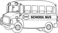 School Bus Clipart Black And White - ClipArt Best ...