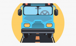 Driving Clipart Riding City Bus - Bus Icon Png #2502728 ...