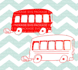 SVG Cutting File, School Bus Clipart, Png Bus, Clipart, Bus cutting ...