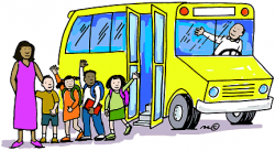 ride the school bus to and | Clipart Panda - Free Clipart Images