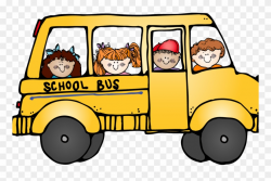 Girl School Bus Clipart - Field Trip No Background - Png ...