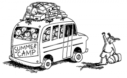Summer Camp Bus Clipart - Clip Art Library