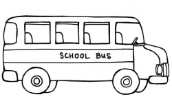 Bus Color Page Free Coloring Library