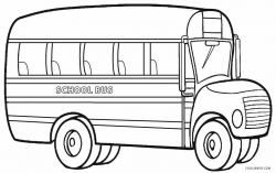 Enjoyable Coloring Pages Of School Buses Bus Clipart Panda Free ...