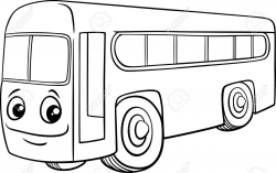 Bus Cartoon Drawing | Free download best Bus Cartoon Drawing ...