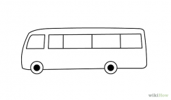 28+ Collection of Easy Bus Drawing | High quality, free cliparts ...