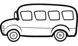 How to Draw a Bus for Kids, Step by Step, Cars For Kids, For ...