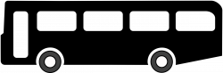 Bus symbol black Icons PNG - Free PNG and Icons Downloads
