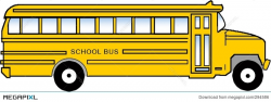 School Bus Clipart Illustration 294586 - Megapixl