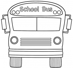 Clipart School Bus Outline Clip Art Library – littlereasonstosmile.me